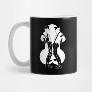 Leather men - dark BG Mug